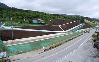 工事実績 国道449号道路改良工事(H19-5)